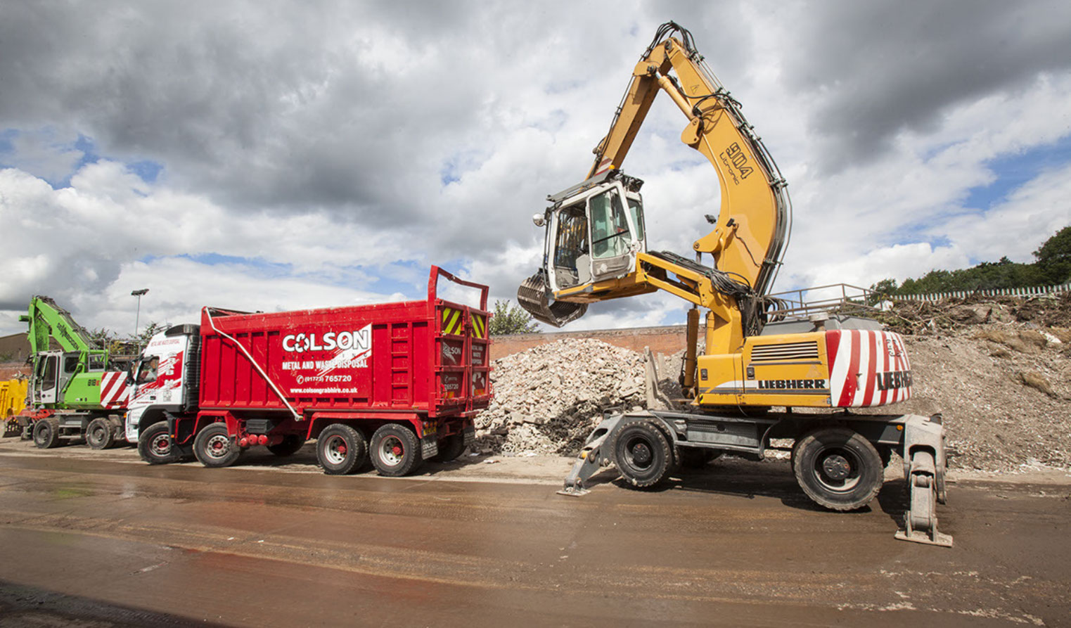 Advertising shoot for a recycling company.