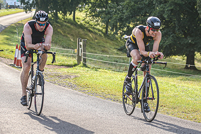 Cycling at Triathalon