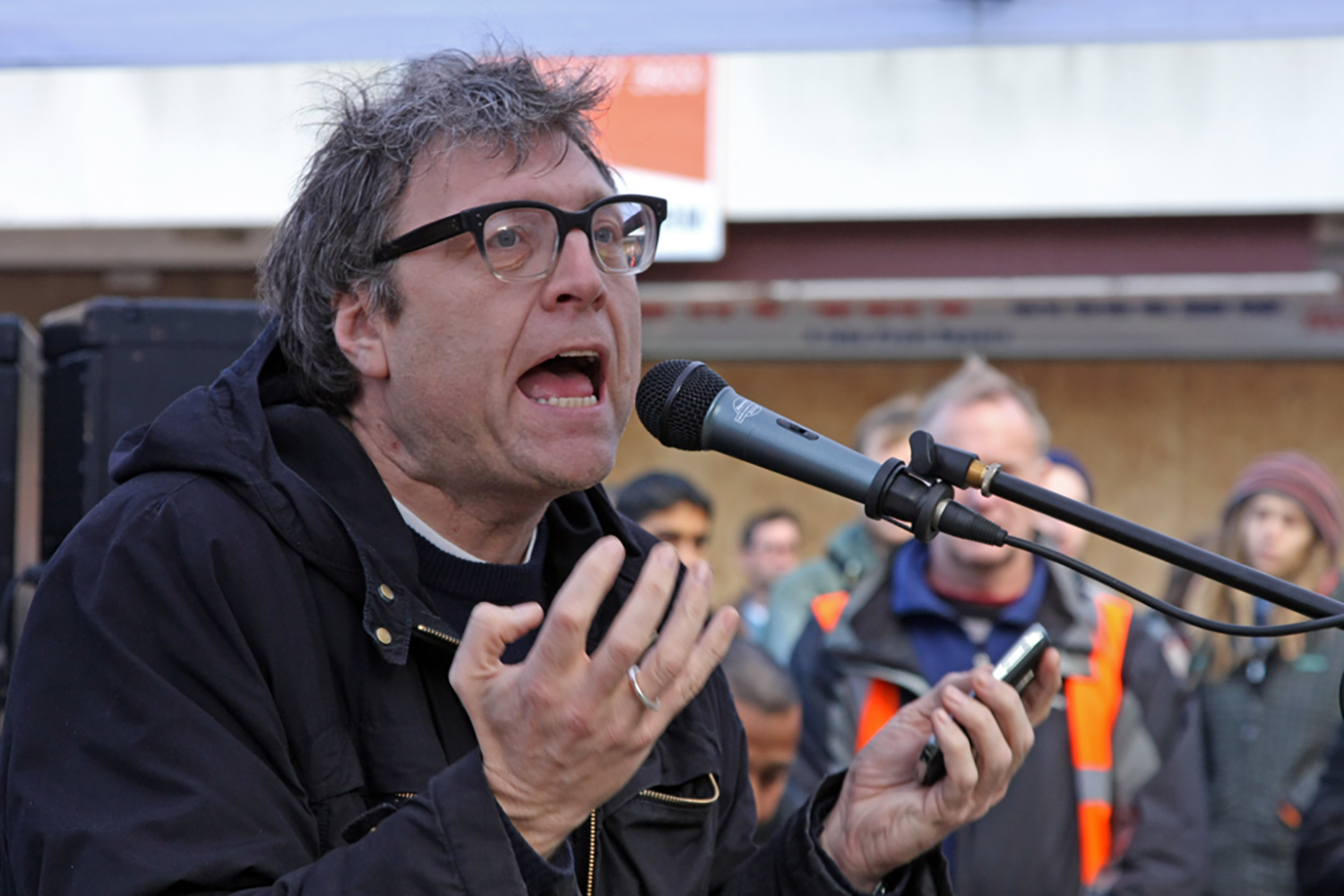 Anti, EDF, Demo, Demonstration, Newport, BNP, Fascist, John Frost, Square, Unite.